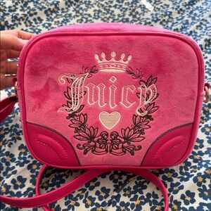Juicy Couture Fuchsia Crossbody Bag